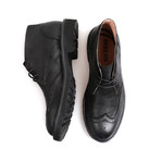 Low Wingtip Boot // Black (Euro: 41)