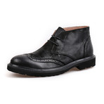 Low Wingtip Boot // Black (Euro: 41)