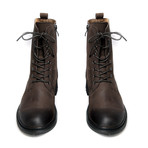 High Lace-Up Boot // Brown (Euro: 40)