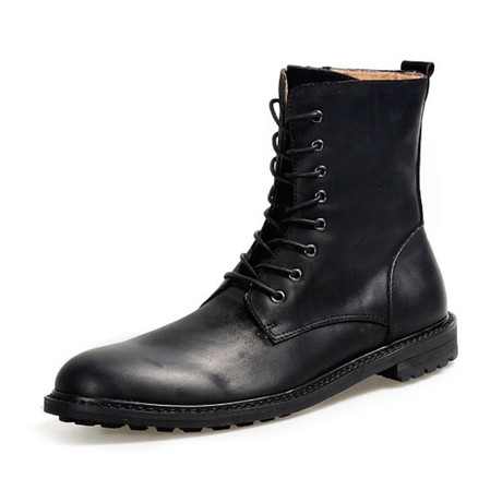 High Lace-Up Boot // Black (Euro: 38)