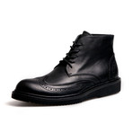 Wingtip Boot // Black (Euro: 43)