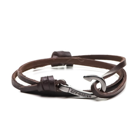 Hook // Brown Leather (Onyx)