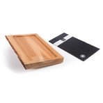 Wood + Removable Slate Plate (Small)