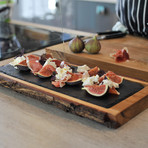 Wood + Slate Plate (Small)