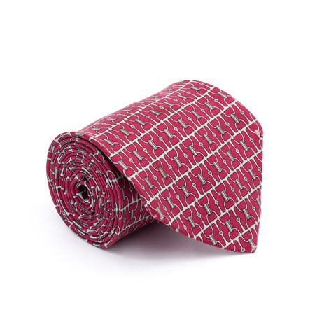 Vintage Hermes Tie // Buckles