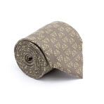 Vintage Hermes Tie // Geometric Horse Bits