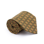 Vintage Hermes Tie // Bullseye