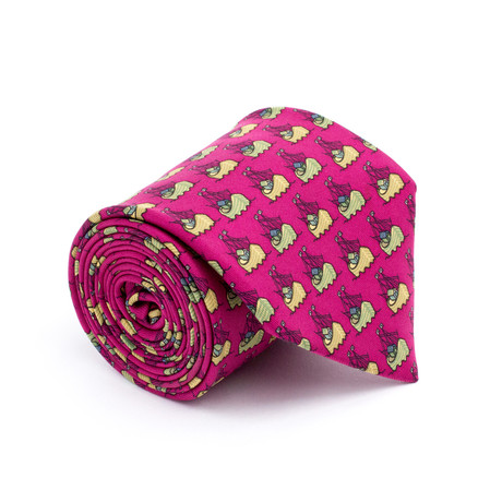 Vintage Hermes Tie // Boats