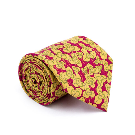 Vintage Hermes Tie // Daffodils