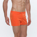 Lancaster Solid Stretch // Orange (29)