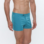 Lancaster Solid Stretch // Teal (31)