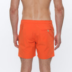 Catalonia Solid Stretch // Orange + Tan (28)