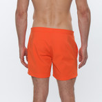 Lido Solid Stretch // Orange + Tan (30)