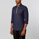 Evening Dress Shirt // Navy (XS)