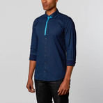 Evening Dress Shirt // Blue (XS)