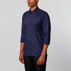 Hagen Dress Shirt // Navy (XS)