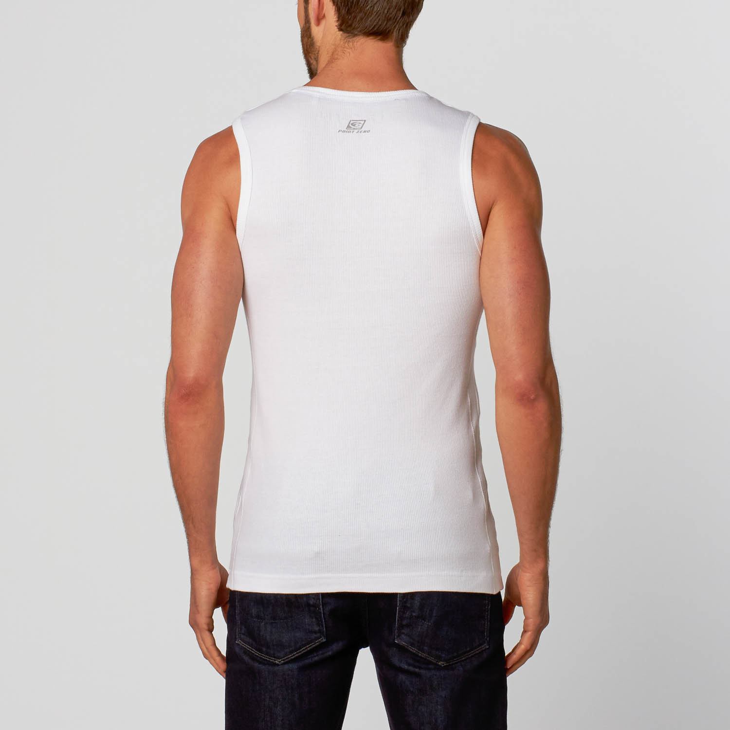 muscle tank white