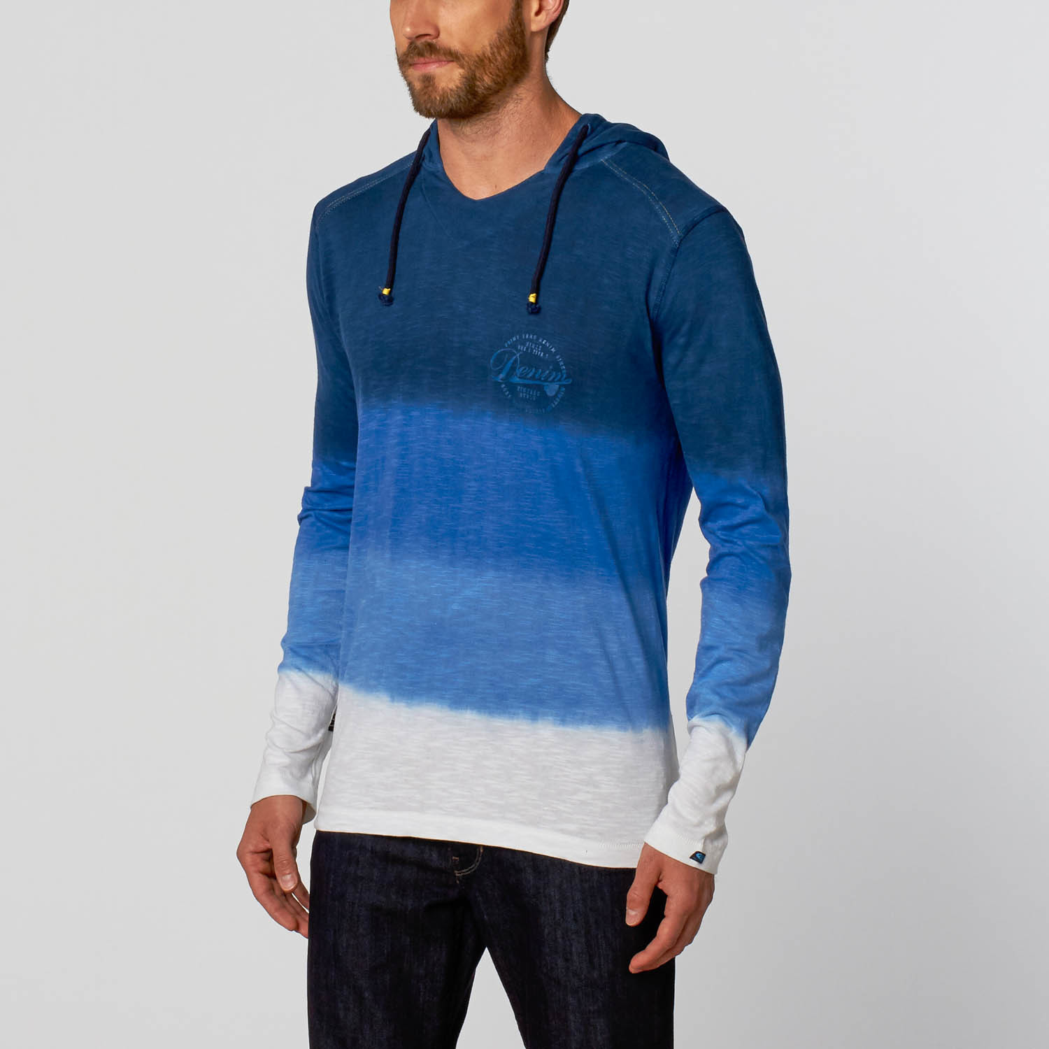 v neck hoodie mens