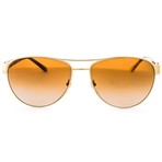 Versace Sunglasses // Gold + Brown Gradient