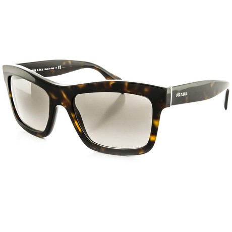 Prada Sunglasses // Havana + Light Brown Gradient + Light Grey