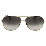 Dolce & Gabbana Sunglasses // Pale Gold + Polar Grey Gradient