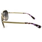 Dolce & Gabbana Sunglasses // Pale Gold + Polar Grey Gradient