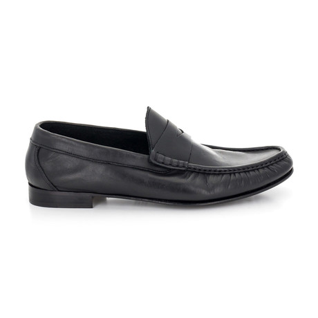 Leather Moccasin // Black (Euro: 40)