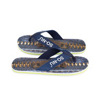 Flip Flops Men // Zipper (Size: 8)