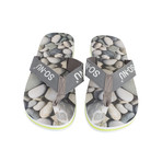 Flip Flops Men// Pebbles (Size: 8)