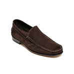 Suede Loafer // Dark Brown (Euro: 40)