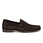 Suede Loafer // Dark Brown (Euro: 40)