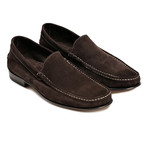 Suede Loafer // Dark Brown (Euro: 40)