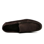 Suede Loafer // Dark Brown (Euro: 40)