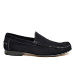 Suede Loafer // Navy (Euro: 40)