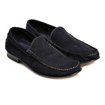 Suede Loafer // Navy (Euro: 40)