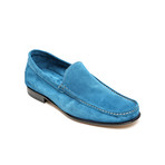 Suede Loafer // Blue (Euro: 40)