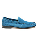 Suede Loafer // Blue (Euro: 40)