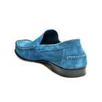 Suede Loafer // Blue (Euro: 40)