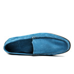 Suede Loafer // Blue (Euro: 40)