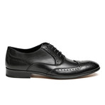 Wing-Tip Oxford // Black (Euro: 43)