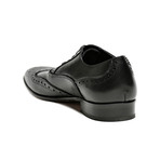 Wing-Tip Oxford // Black (Euro: 43)