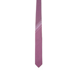 Racing Stripe Tie // Purple + Light Purple