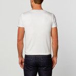 Cashmere Blend Waistcoat // White (L)