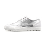Herilios // Wingtip Sneaker // White (Euro: 39)