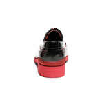 Wingcap Derby // Black + Red (Euro: 42)