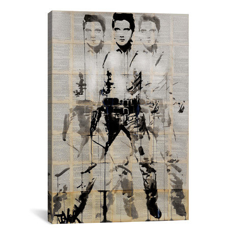 Elvis After Andy // Loui Jover (18"W x 26"H x 0.75"D)
