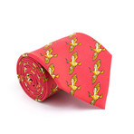 Vintage Hermes Tie // Flying Dodo Birds