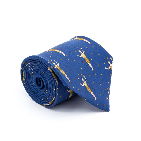 Vintage Hermes Tie // The Juggler