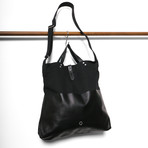 Kavan Canvas Tote // Black + Black