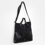 Kavan Canvas Tote // Black + Black